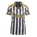 Cheap Juventus Angel Di Maria #22 Home Football Shirt Women 2023-24 Short Sleeve